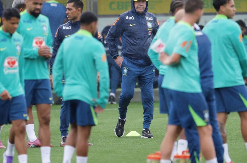  Eliminatórias: Brasil inicia preparação para jogo contra o Chile