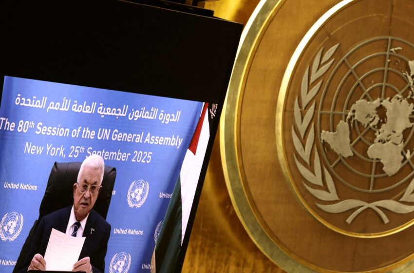  Proibido de ir aos EUA, Abbas pede apoio da ONU para Estado Palestino