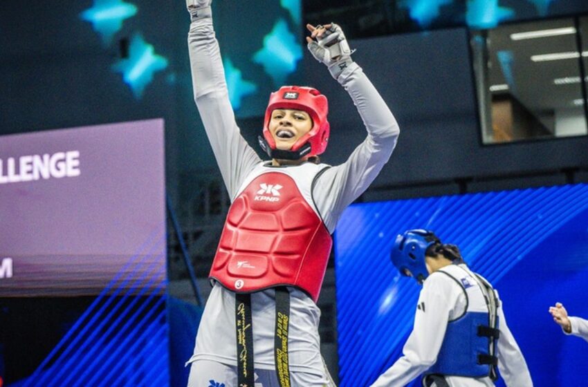 Brasileira supera campeã olímpica e vence Grand Prix de taekwondo