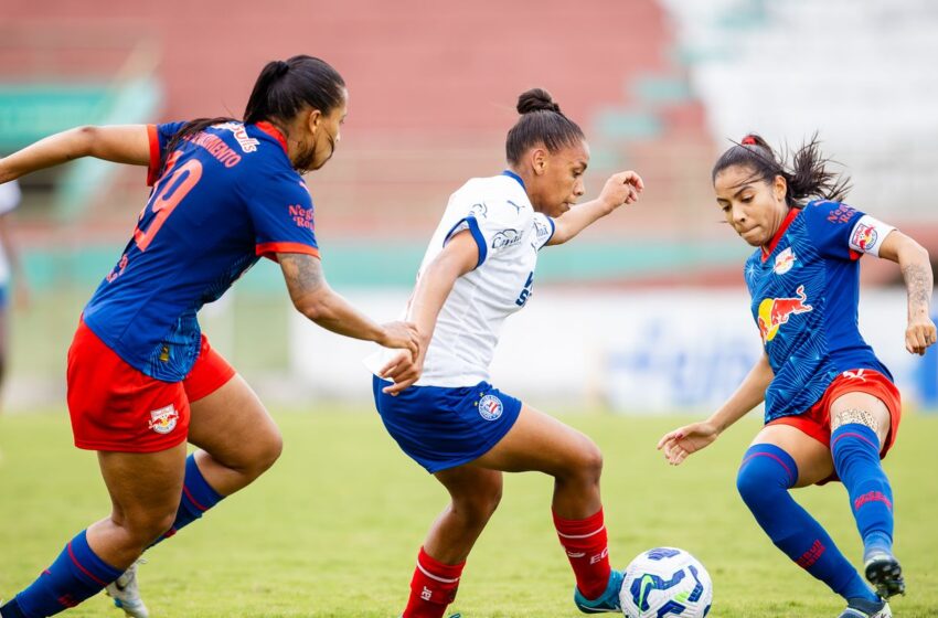  Bragantino e Bahia abrem quartas de final da Copa do Brasil Feminina