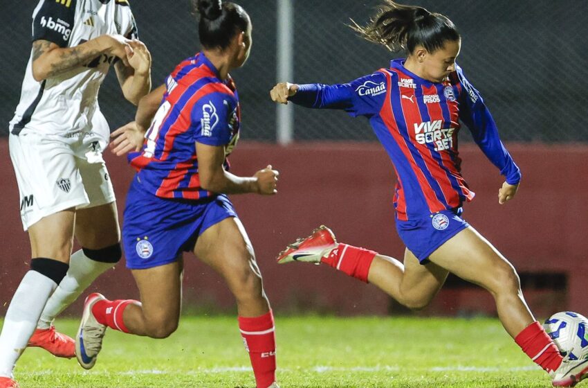  Bahia derrota Atlético-MG e avança na Copa do Brasil Feminina