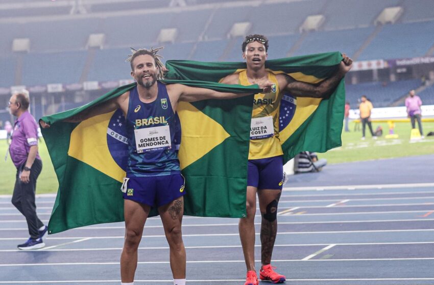  Brasil leva 6 medalhas no 2º dia do Mundial de atletismo paralímpico