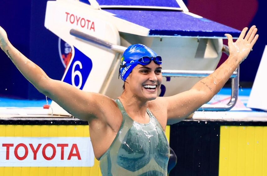  Com mais 3 medalhas, Brasil fecha Mundial de Natação Paralímpica