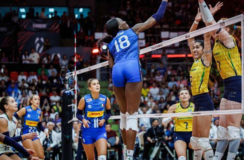  Vôlei: Brasil perde para Itália e fica fora da decisão do Mundial
