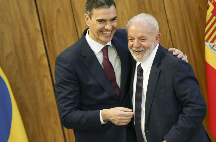  Lula conversa com presidente espanhol sobre Mercosul-UE e guerra
