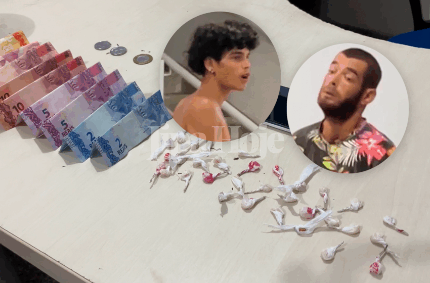  Dupla do Tráfico Werick e Max é Presa Pela PM no Bairro Valparaíso