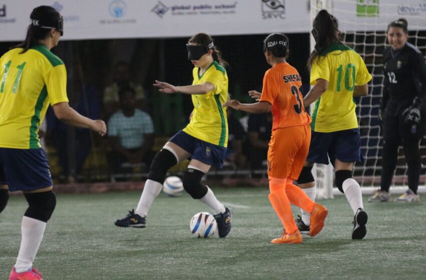  Brasil estreia com vitória na Copa do Mundo de futebol de cegas