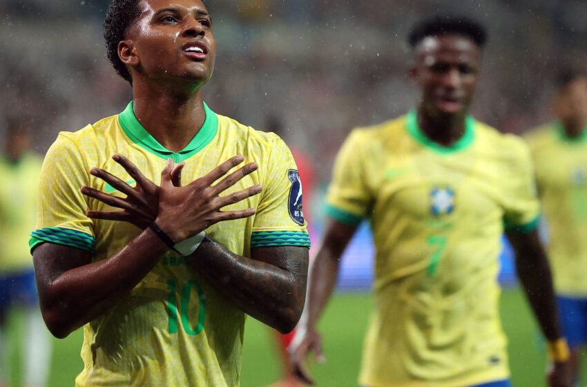  Brasil mostra evolução sob comando de Ancelotti e goleia Coreia do Sul