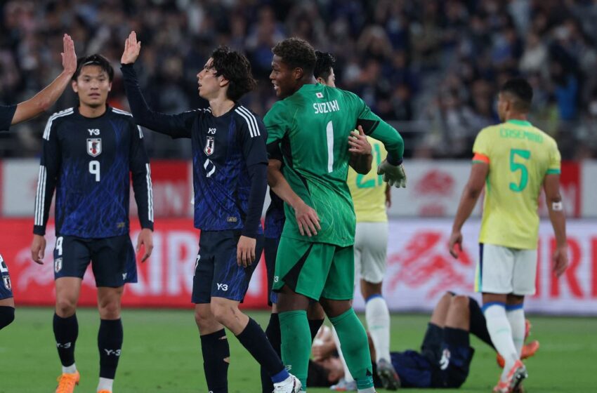  Brasil amarga derrota histórica para o Japão em amistoso em Tóquio