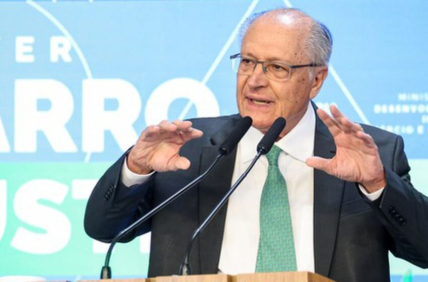  Alckmin diz que há bons motivos para acreditar no diálogo com os EUA