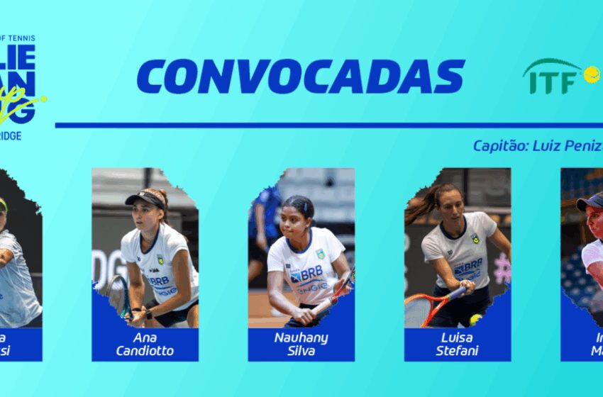  Tênis: seleção é convocada para playoffs da Billie Jean King Cup