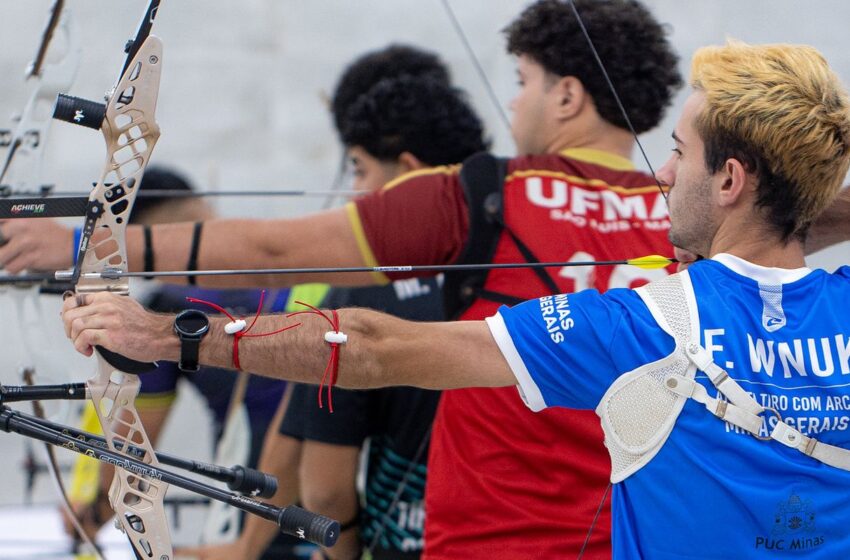  Fabio Klier é ouro no tiro com arco na estreia da modalidade no JUBs