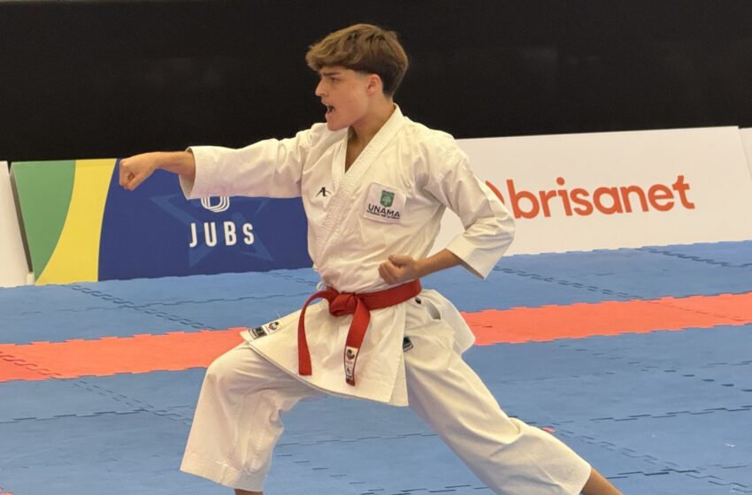  Jovem conta com torcida da família e garante prata nos Jubs