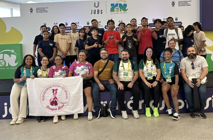  Jogos Universitários Brasileiros abrem espaço para o Outubro Rosa