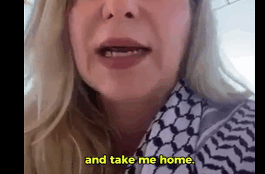  Deputada presa em flotilha pede fim de relações econômicas com Israel