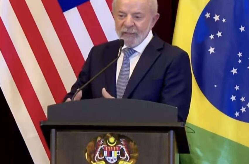  Problema do mundo é ausência de lideranças , diz Lula na Malásia