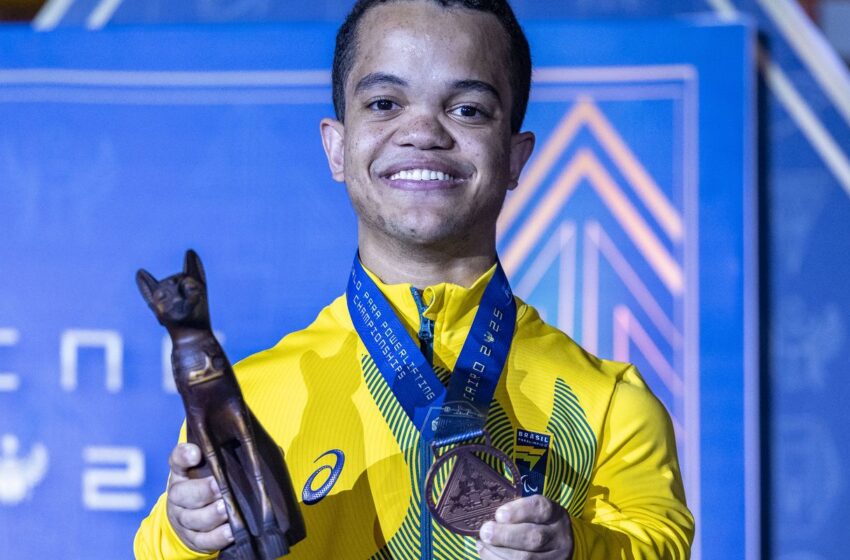  Brasil faz campanha histórica no Mundial de halterofilismo paralímpico