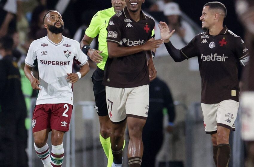  Rayan decide mais uma vez e Vasco derrota o Fluminense no Maracanã