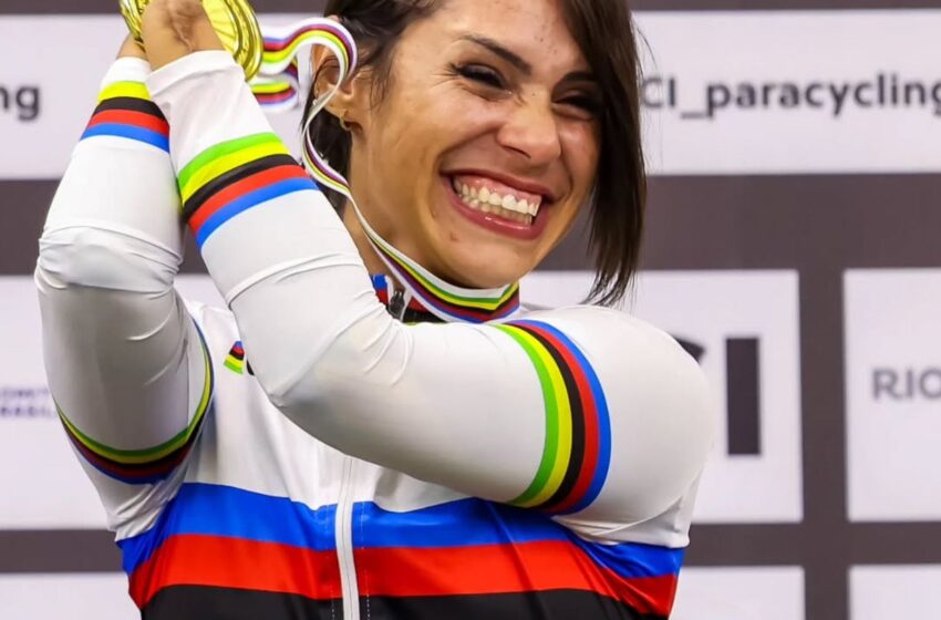  Paraciclismo: Sabrina Custódia é ouro e 1ª recordista mundial do país