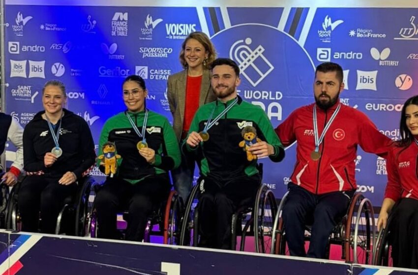  Tênis de mesa paralímpico: Thaís Severo leva ouro e prata na França