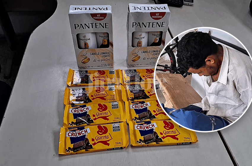  Segurança Pega ‘Ladrão Doce’ Furtando Chocolates em Ji-Paraná