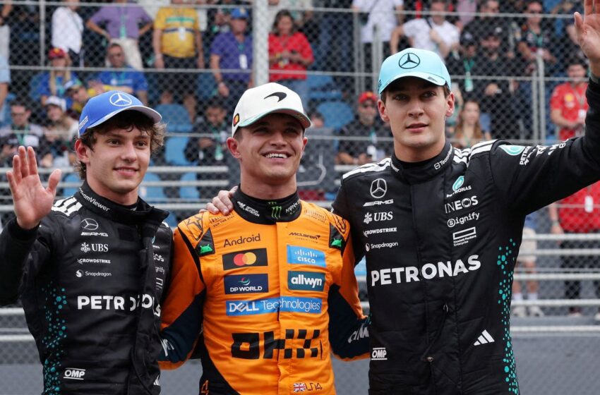 GP de Interlagos: Lando Norris larga na pole position no domingo