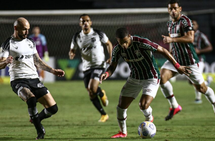  Nacional transmite partida entre Ceará e Fluminense neste domingo