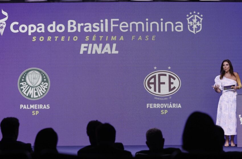  Ferroviária será mandante na final da Copa do Brasil Feminina