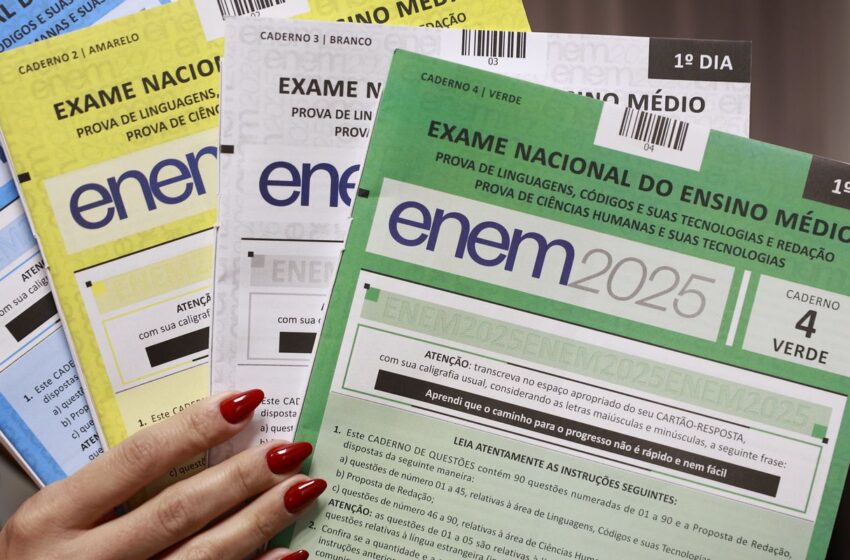  Enem 2025: divulgados gabaritos e cadernos de provas do 2º dia