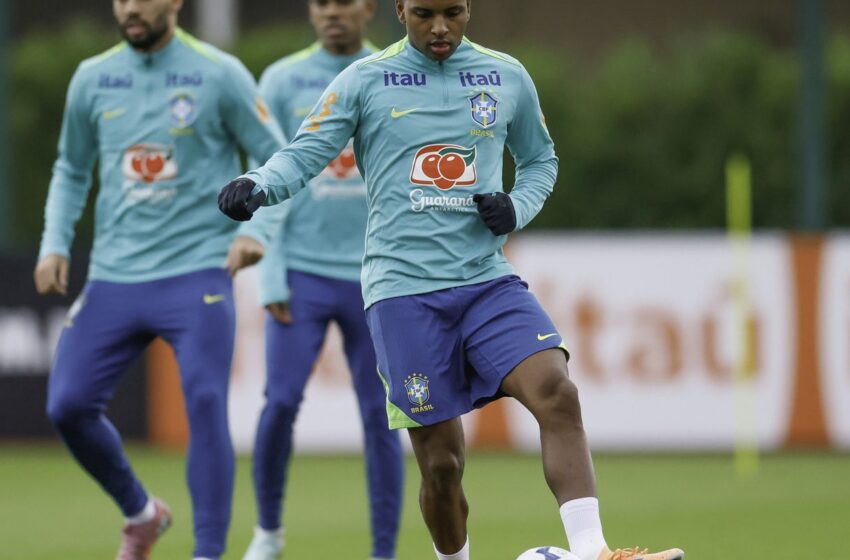  Seleção realizada primeiro treino para amistosos na Europa