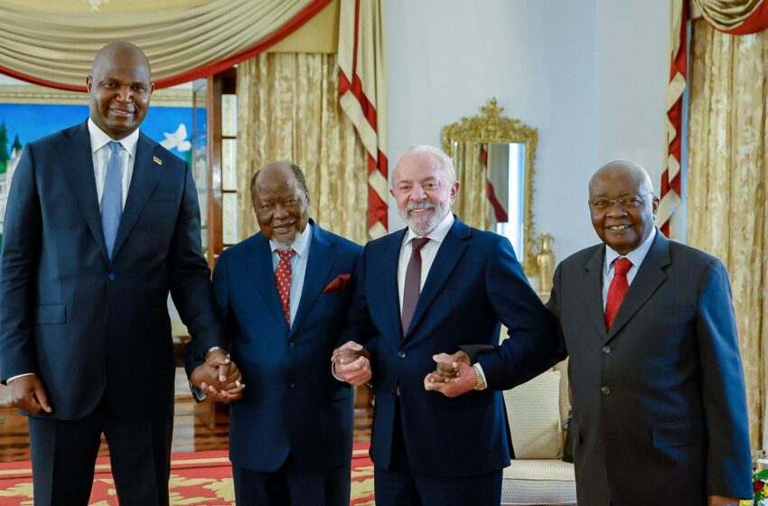  Brasil e Moçambique assinam acordos para fortalecer o país africano