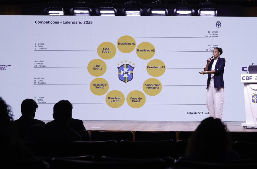  CBF anuncia Calendário do Futebol Feminino para o ano de 2026