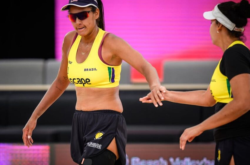  Brasil vai com 6 duplas ao mata-mata do Mundial de vôlei de praia