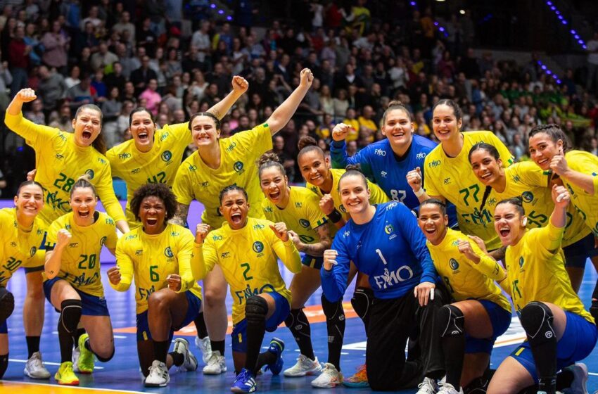  Brasil sobra diante de Cuba na estreia do Mundial de Handebol Feminino