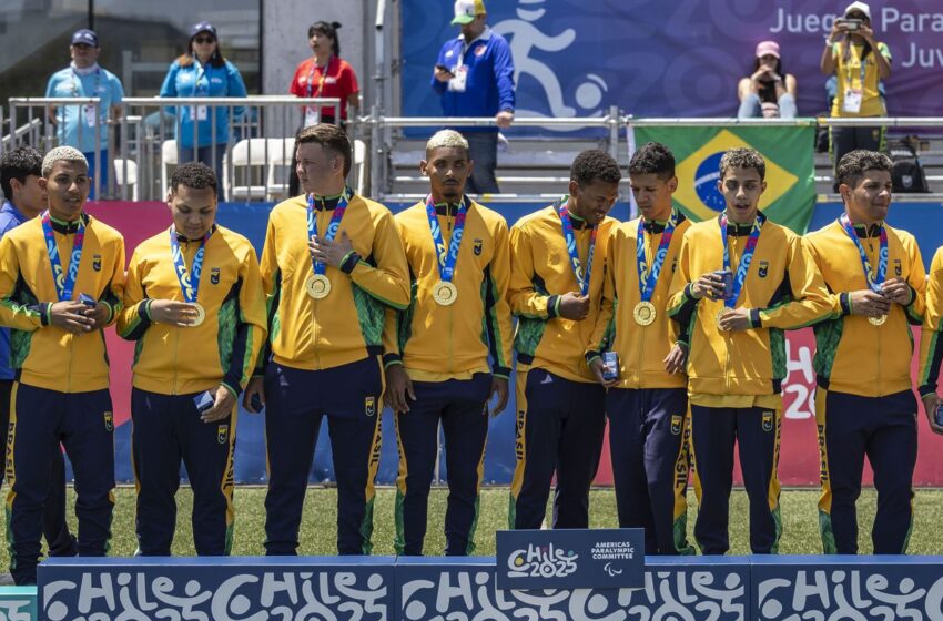 Brasil encerra Parapan de Jovens na liderança do quadro de medalhas