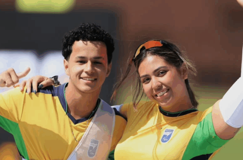  Tiro com arco do Brasil conquista 1ª medalha em um Parapan de Jovens