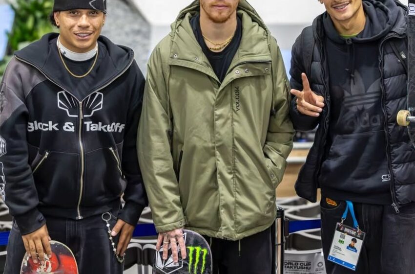  Três brasileiros vão à semi de etapa da Copa do Mundo de skate street