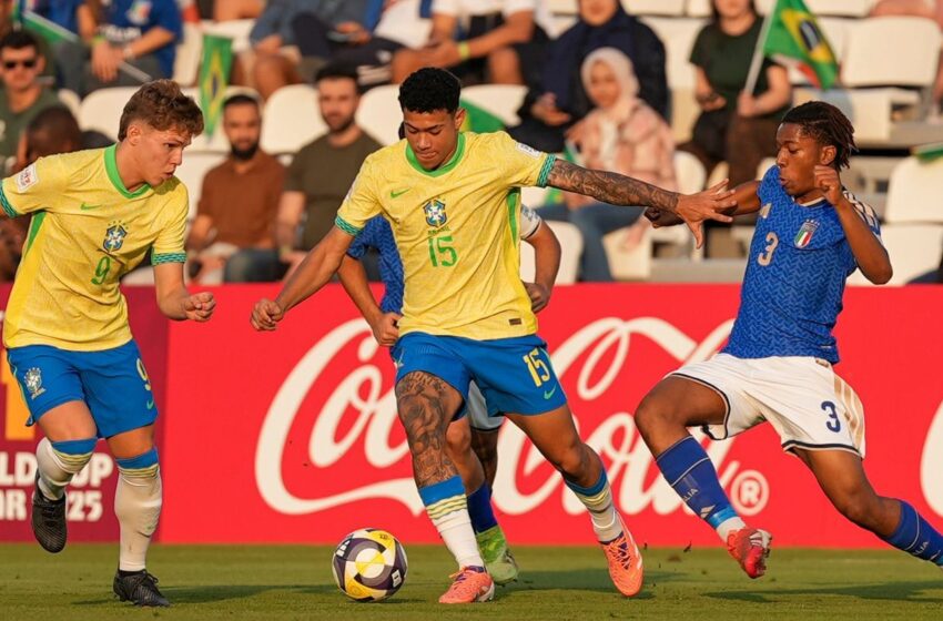  Brasil perde para Itália nos pênaltis e fica em 4º no Mundial Sub-17