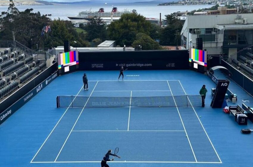  Brasil faz 1º treino para esteia nos playoffs da Billie Jean King Cup
