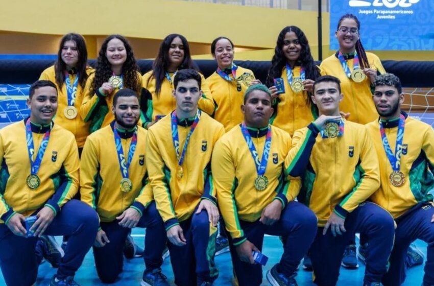  Parapan de Jovens: Brasil garante dobradinha dourada no goalball