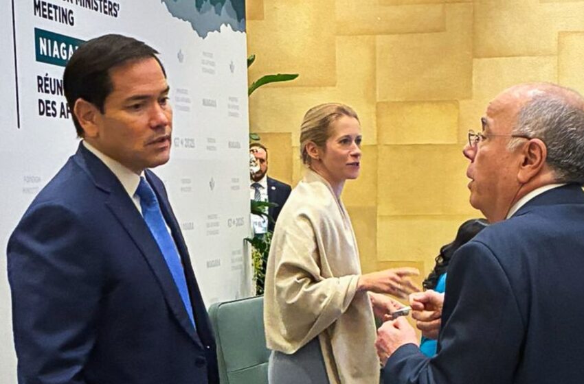  Mauro Vieira e Marco Rubio avançam em negociações sobre tarifas