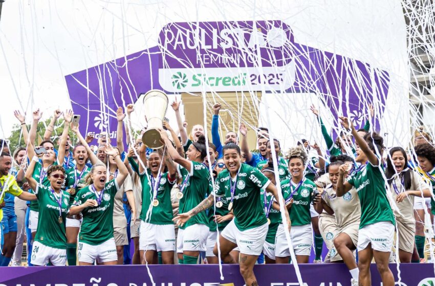  Palmeiras segura Corinthians e conquista o tetra do Paulista Feminino