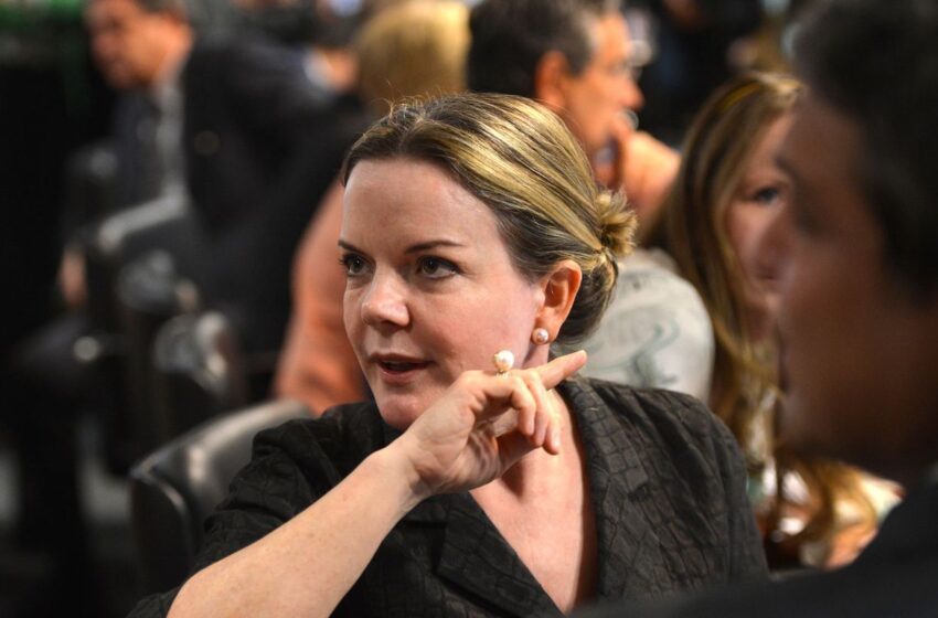  Gleise culpa Selic pela dívida pública e não as despesas do governo