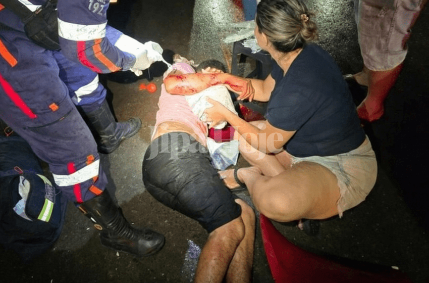  Motociclista Vai Parar no Hospital Após Bater Violentamente em Carro Estacionado em Ji-Paraná