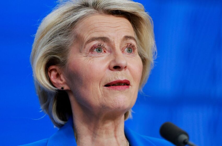  Von der Leyen confia que maioria na UE apoiará acordo com Mercosul