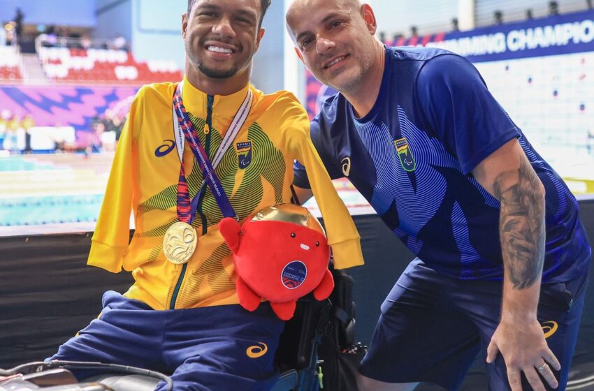  Astro paralímpico, Gabrielzinho enaltece treinador: “Mente pensante”