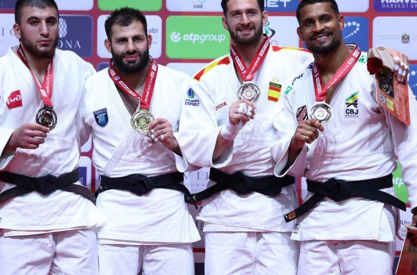  Judô: Leonardo Gonçalves leva bronze no Grand Slam de Abu Dhabi