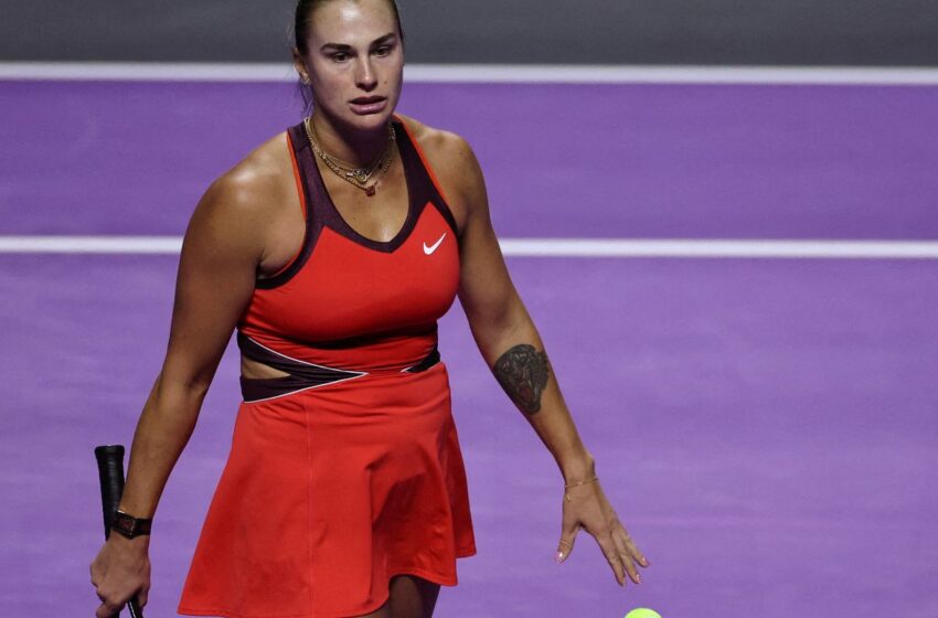  Sabalenka diz não ser justo que mulheres enfrentem atletas trans
