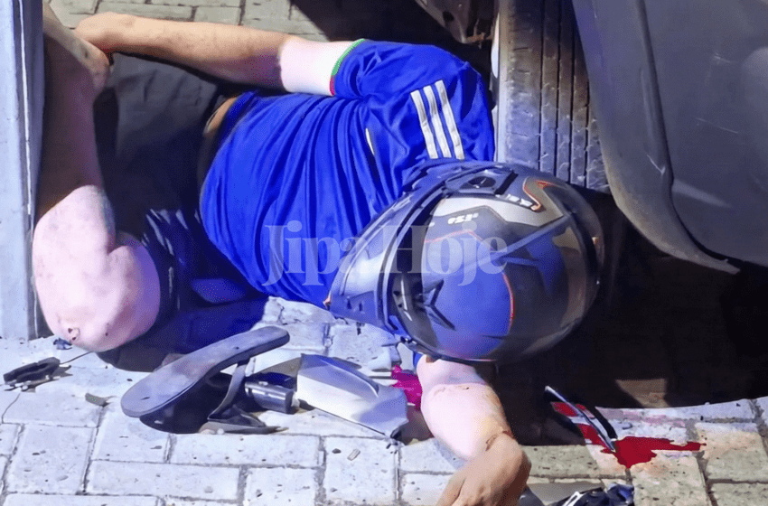  Colisão Violenta Contra Poste Deixa Motociclista em Estado Gravíssimo em Ouro Preto do Oeste