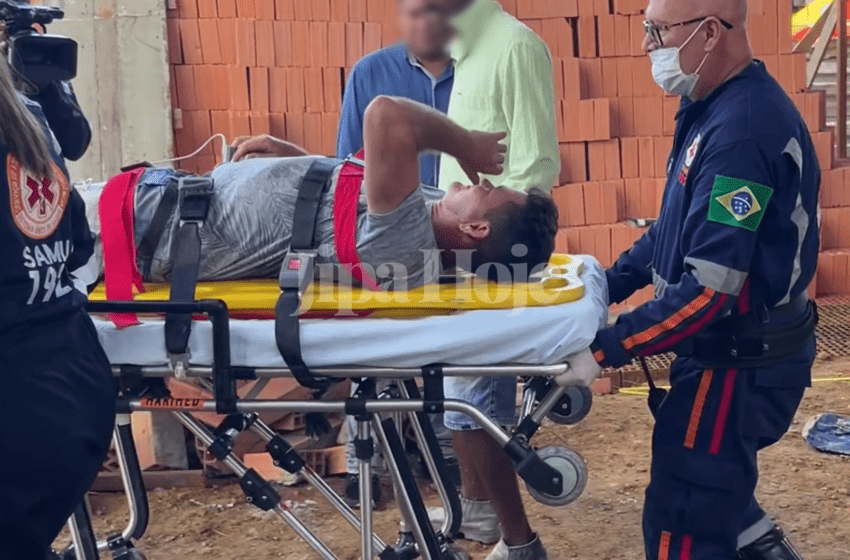  Operário é Resgatado após Choque de 13 Mil Volts em Obra de Ji-Paraná